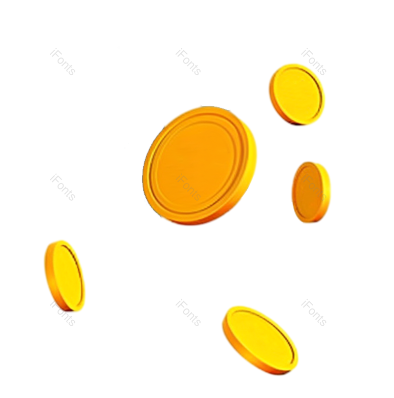 金币图片,金币堆元素,粒子PNG,硬币免抠素材